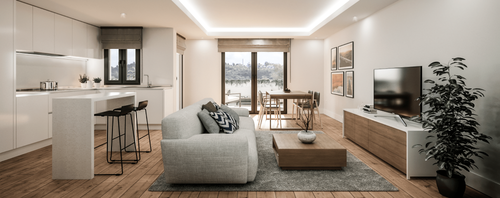 Diseño y reforma interior para residencial en Marbella por Sixfold