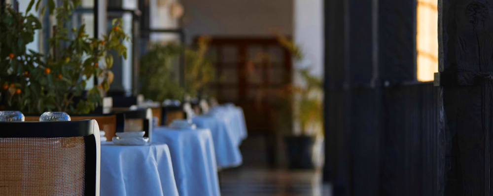 Disposición del comedor en el restaurante Alelí de Dani García