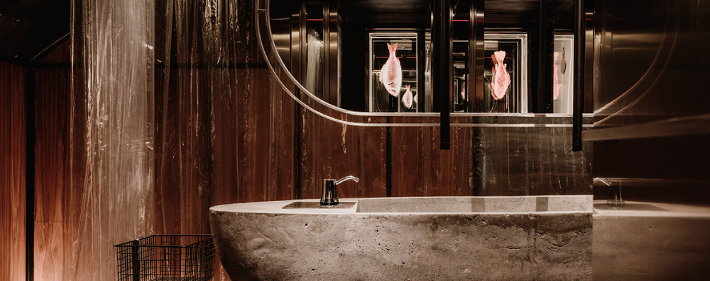 Zona del restaurante Lobito de Mar en Madrid